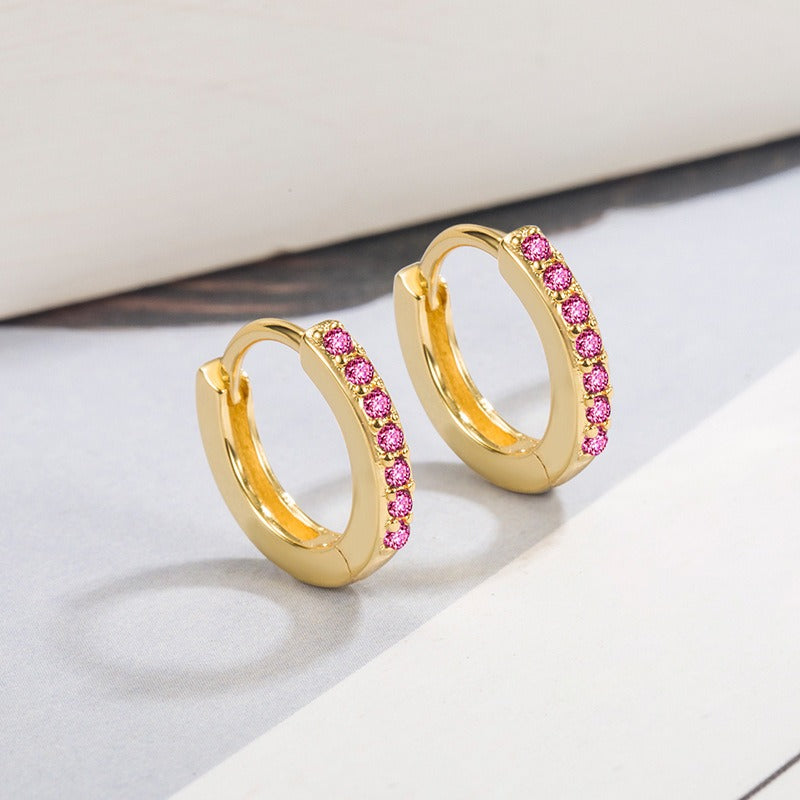 Selena – Brincos pendentes de inspiração marinha dourada