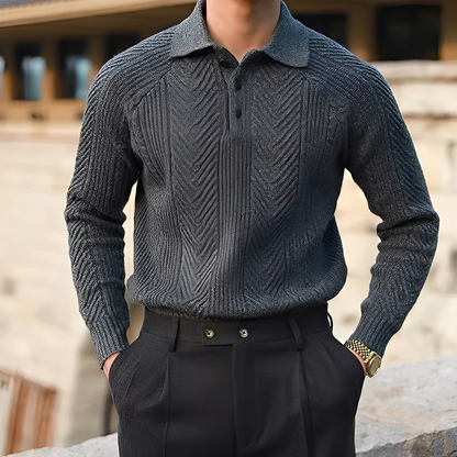 Darius – Knitted Sweater with Long Sleeves