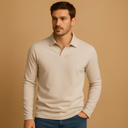Abrence - Long-sleeved casual shirt for men