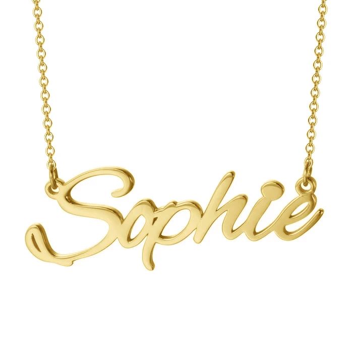 Soline – colar de nome personalizado