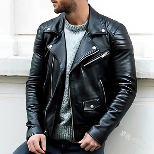Lucas - Stylish Leather Jacket for Men