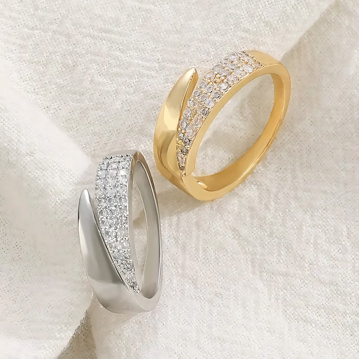 Irina – Bague curvada elegante