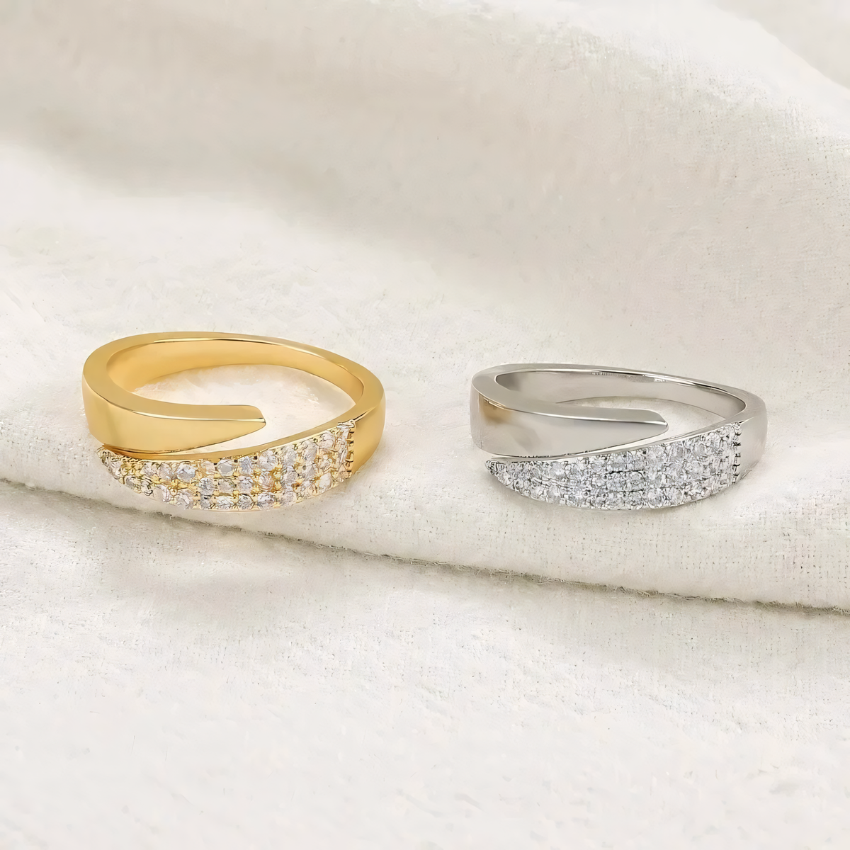 Irina – Bague curvada elegante