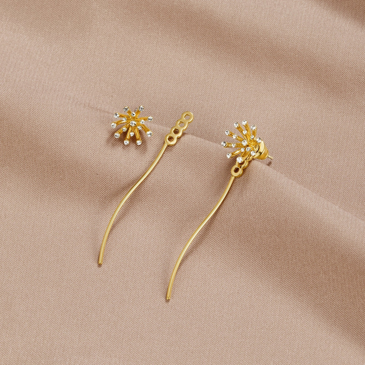 Luisa – Brincos de dente-de-leão