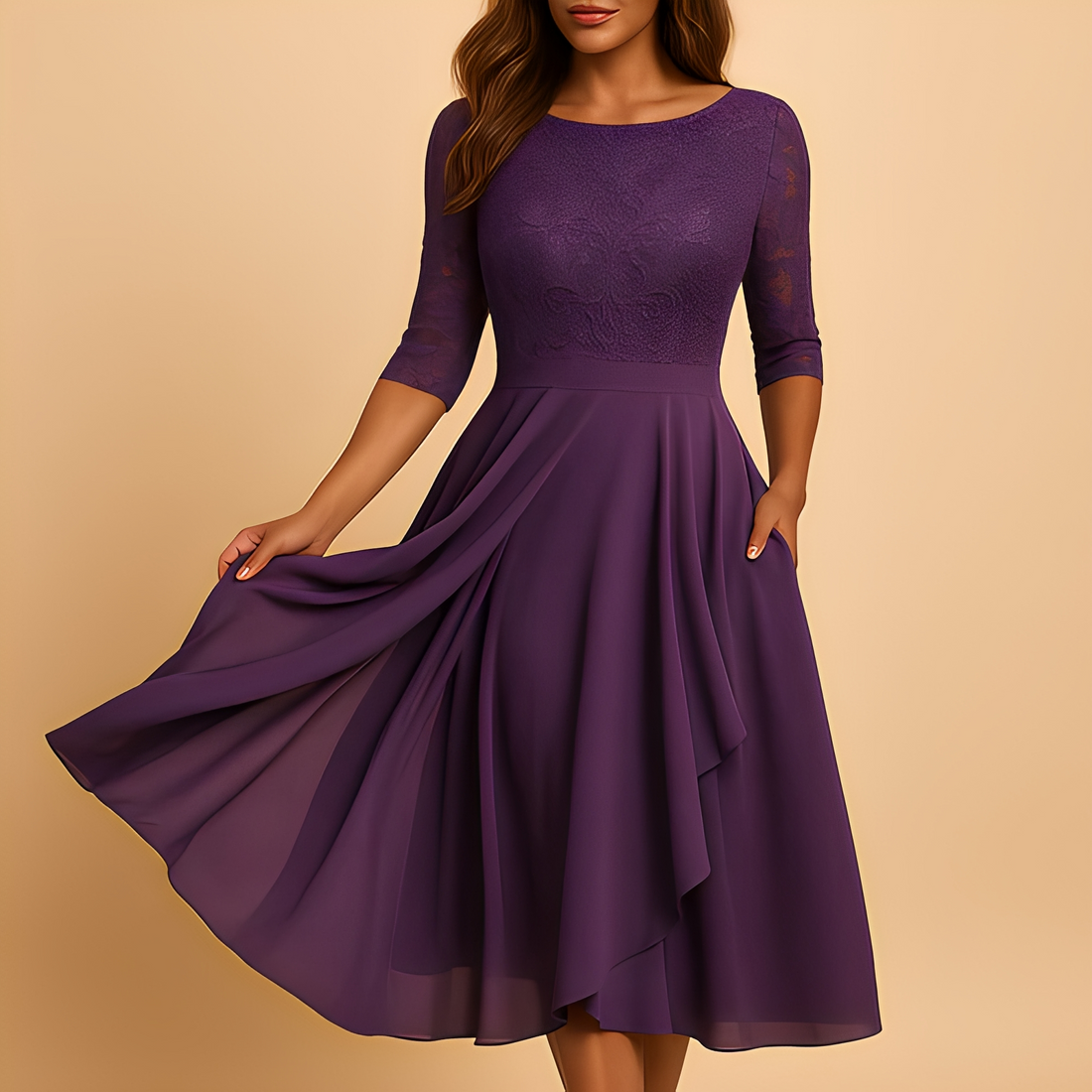 Aleka - Vestido elegante e estiloso para mulheres