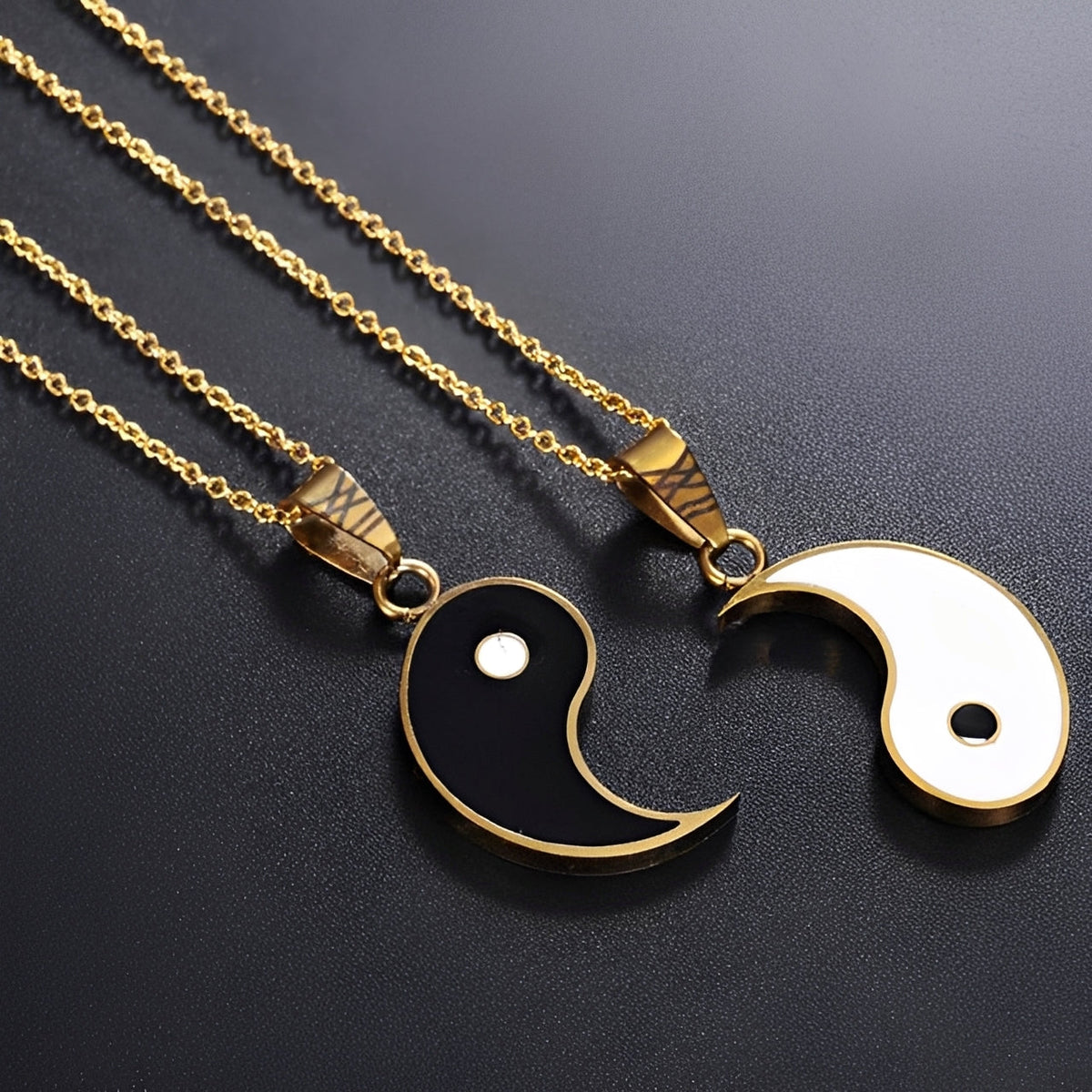 Tao – Colar Yin Yang separáveis para casais ou amigos