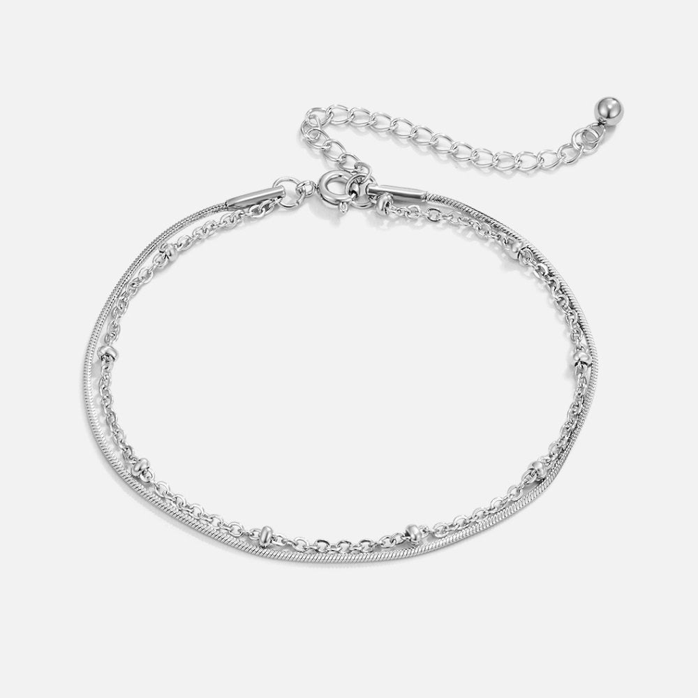 Oya - Bracelete em prata a várias camadas