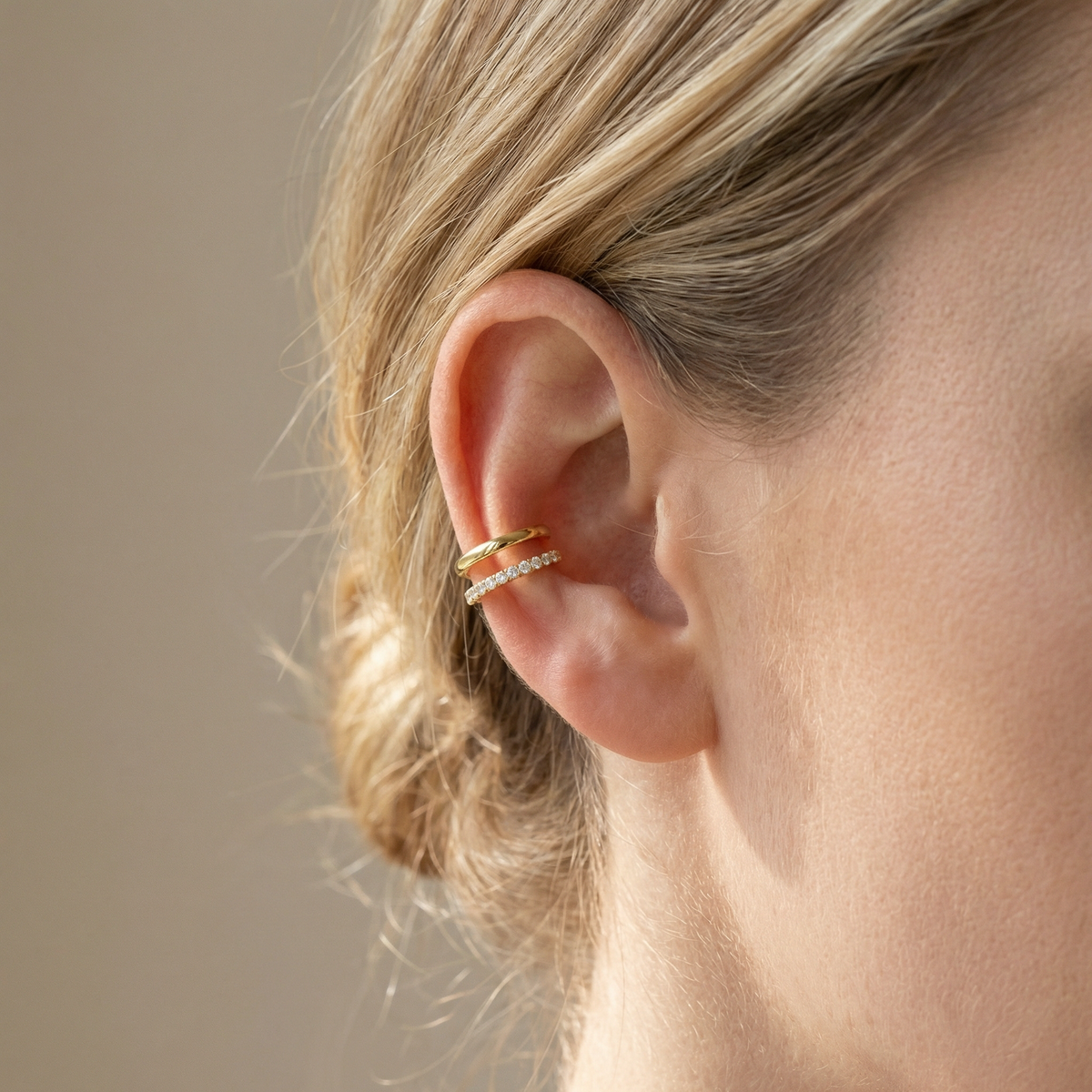 Kelly – Manchon d'oreille dourado