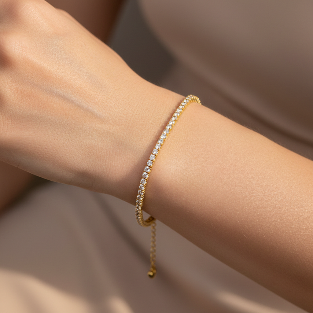 Caro – Bracelete elegante e brilhante
