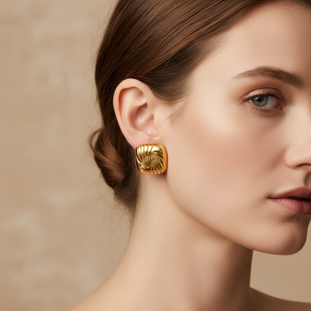 Kaia – Boucles de orelhas geométricas