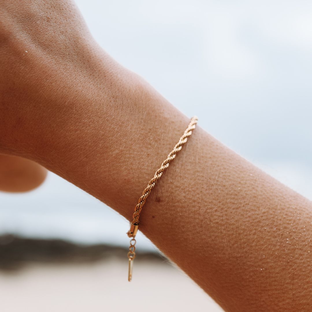 Calvi – Bracelet com cadeia trançada