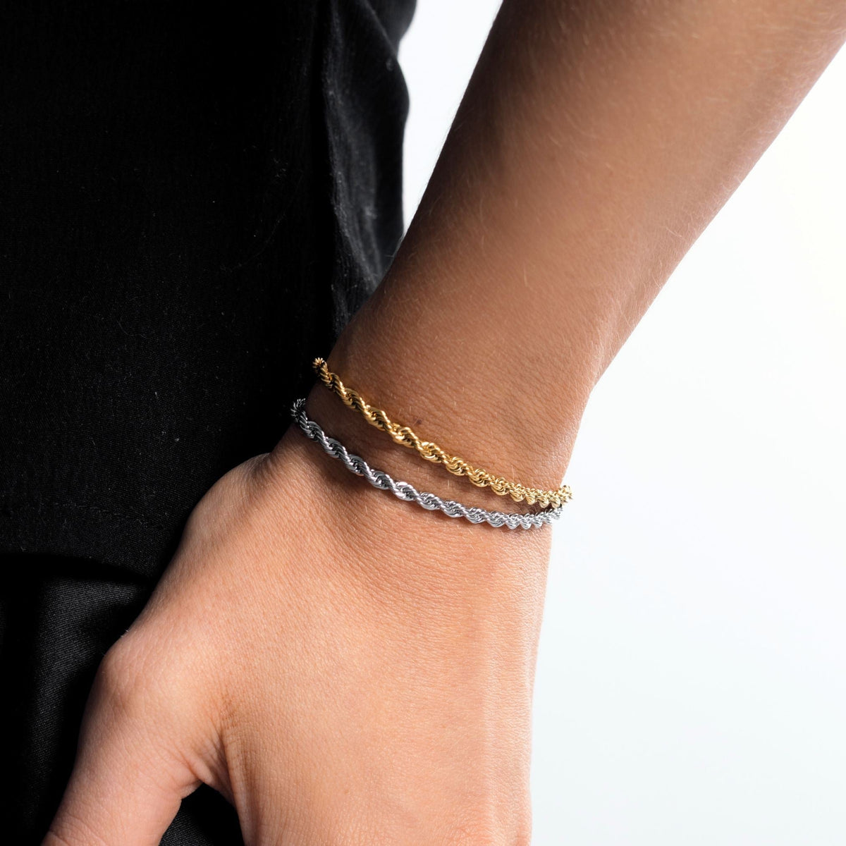 Calvi – Bracelet com cadeia trançada