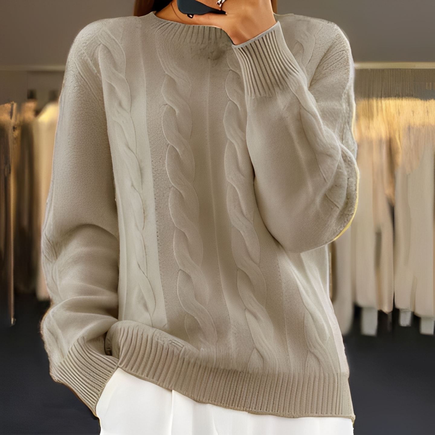 Kaithlene - Bequemer und warmer Pullover für Frauen