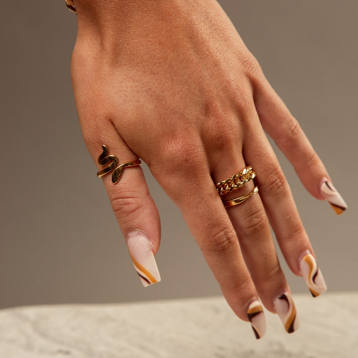 Bree – Elegante anel em ouro