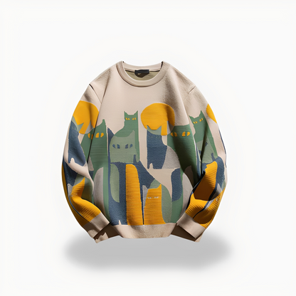 Ammon - Thick knitted pullover for men